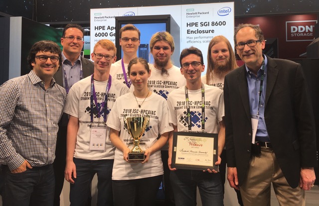 FAU Student Cluster Competition team at ISC 2018