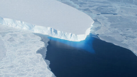 The Thwaits Glacier in Antarctica
