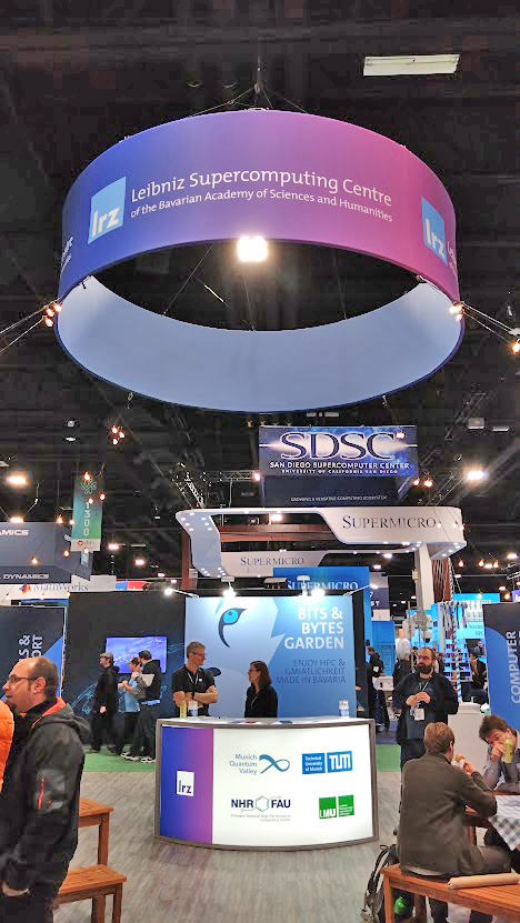Supercomputing 2023, LRZ booth 