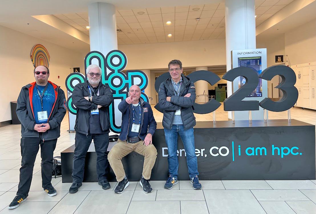 Supercomputing 2023, NHR@FAU representatives