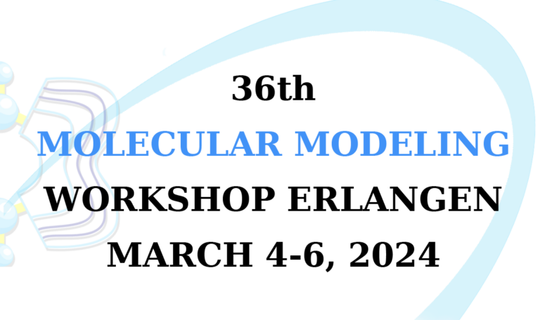 Molecular Modeling Workshop Erlangen 2024