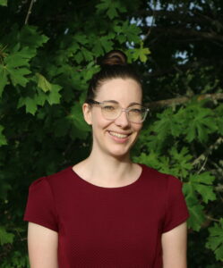 A portrait picture of speaker Katherine Rasmussen.