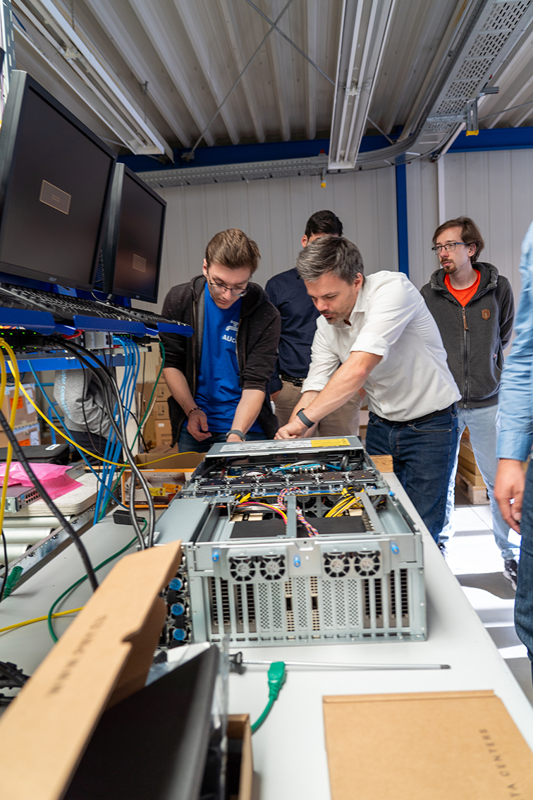 Swiss-German team FAUSION visits Megware.
