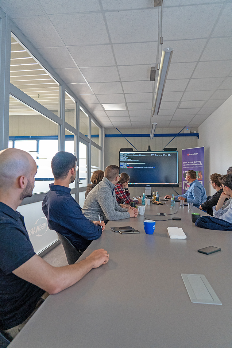 Swiss-German team FAUSION visits Megware.