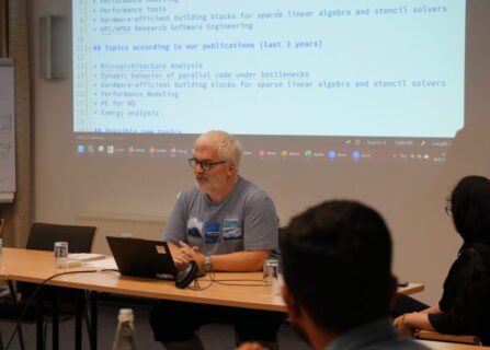Session on Research at the NHR@FAU, Image: J. Carl, NHR@FAU