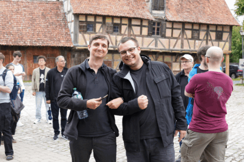 An educational visit to the open-air museum in Bad Windsheim, Image: J. Carl, NHR@FAU