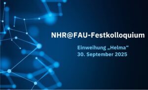 The cover art for the “festive colloquium” on the occasion of the inauguration of the Helma Cluster.