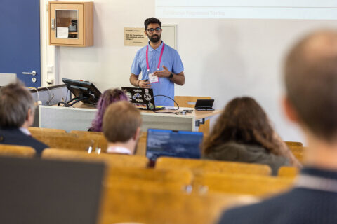 Aditya Ujeniya during his Talk, Image: NHR Alliance