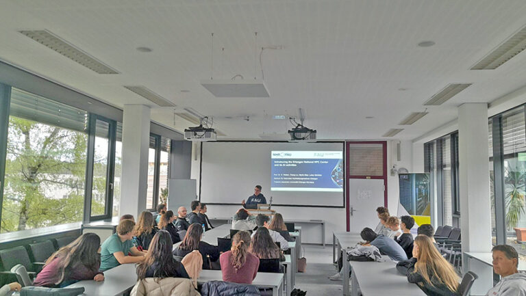 Erlangen-Istanbul Student Exchange: Students Visit NHR@FAU