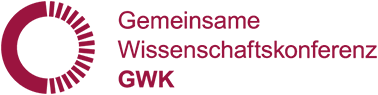 The official logo of the GWK (Germeinsame Wissenschaftskonferenz) 